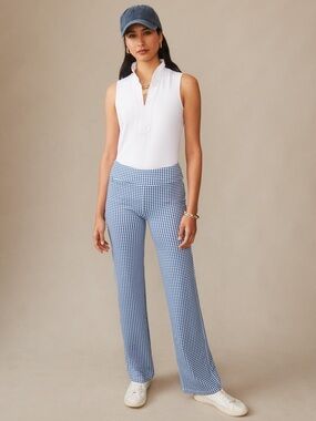 J. McLaughlin Carmel Pants in Midi Cabana Gingham Size 4